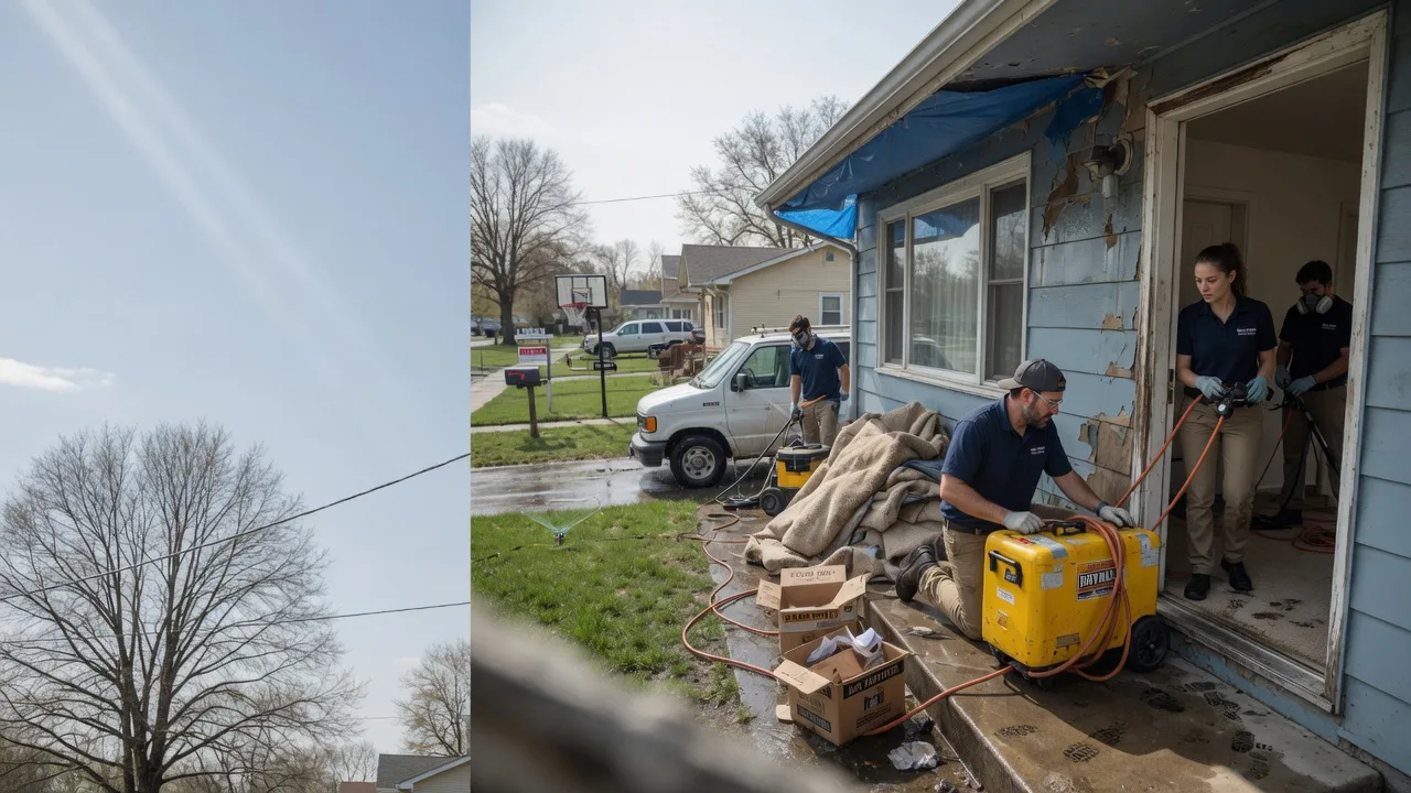 Basement Flood Cleanup in Donaldson, IN near me